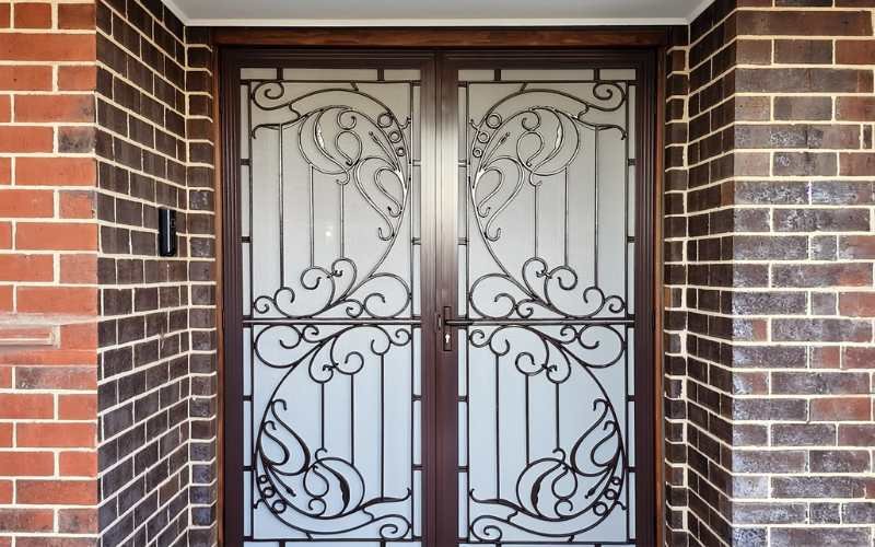 Removable Security Mesh Doors