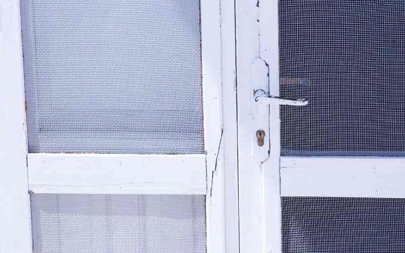 Reduced Visibility and Airflow on Security Door Screen